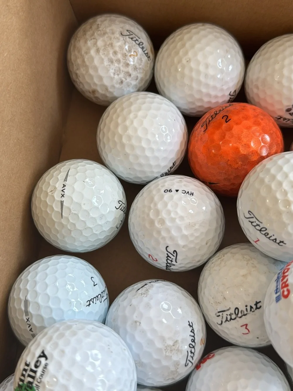 30 Titleist Golf Balls-Mixed Set